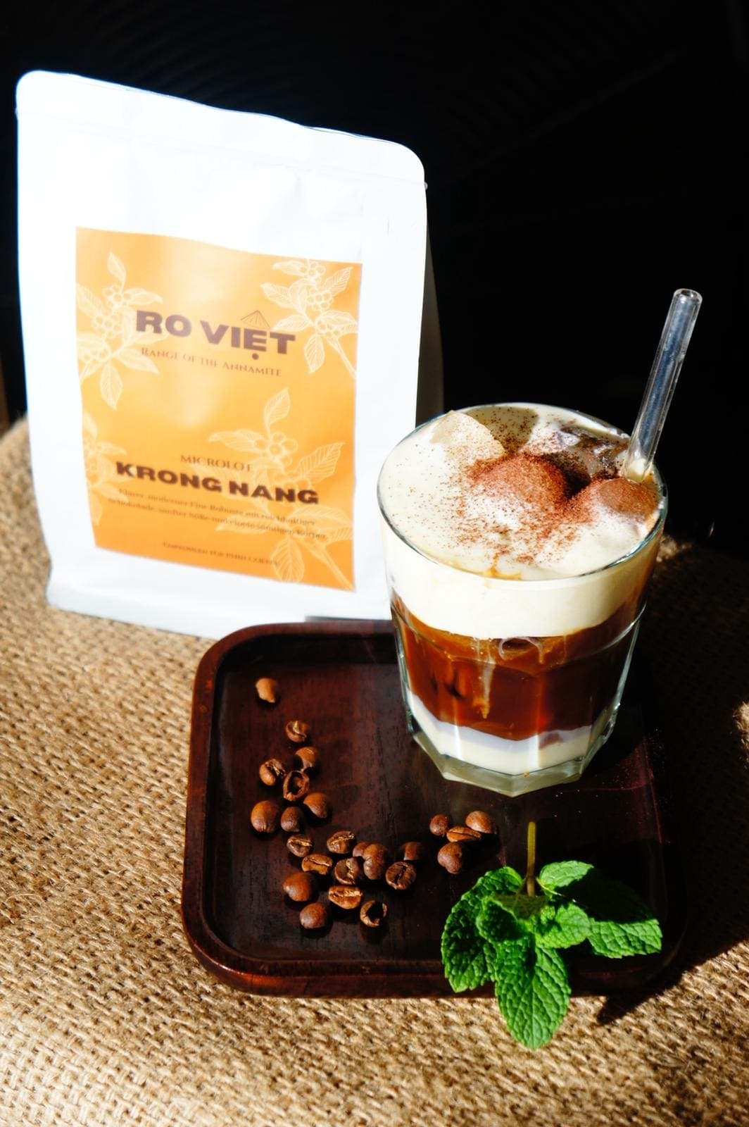 Kokos Eiskaffee